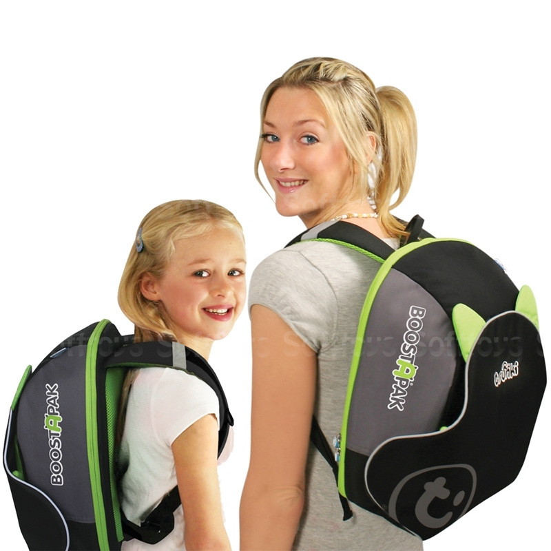 Детский рюкзак - автокресло (бустер) Trunki BoostApak green купить ...