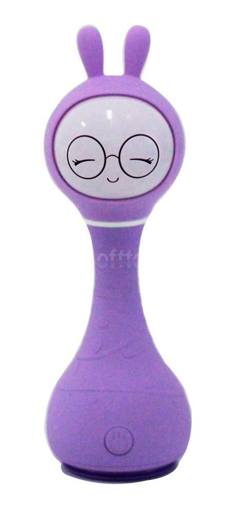 Интерактивная обучающая игрушка с ночником Alilo Smarty Зайка R1_Violet