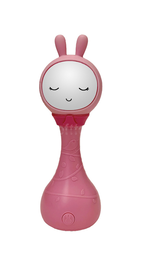 Интерактивная обучающая игрушка с ночником Alilo Зайка R1_YoYo_Pink