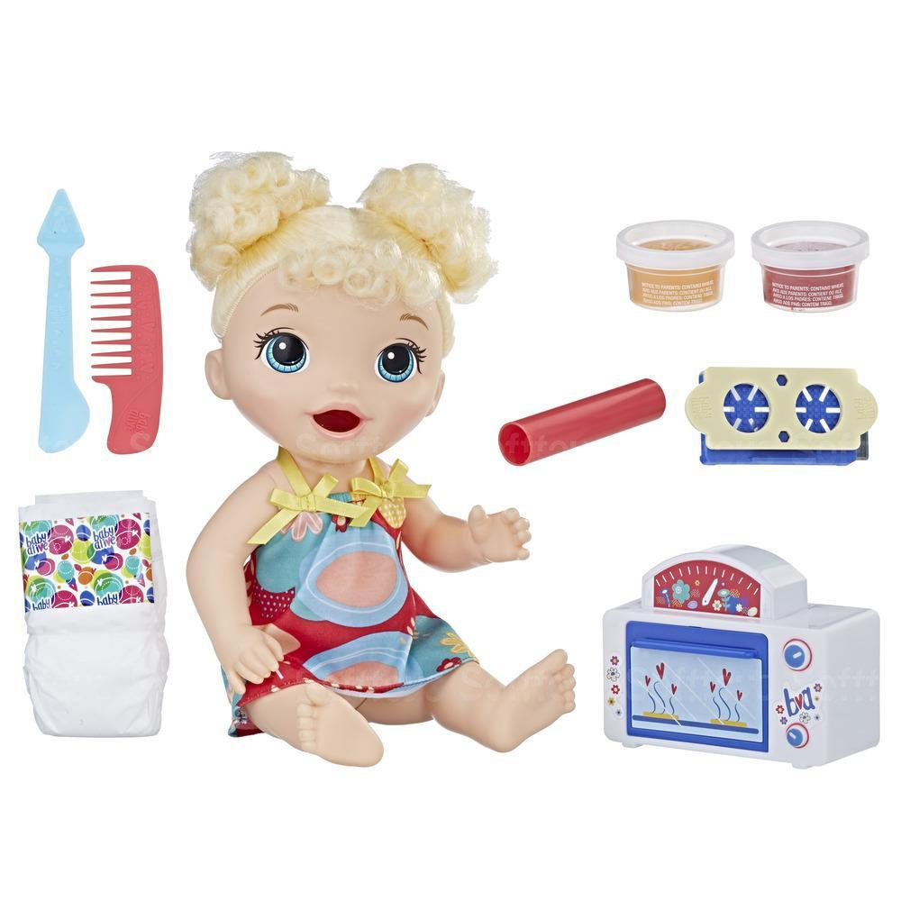 Кукла Baby Alive Малышка и еда