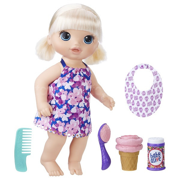 Кукла Baby Alive малышка с мороженным