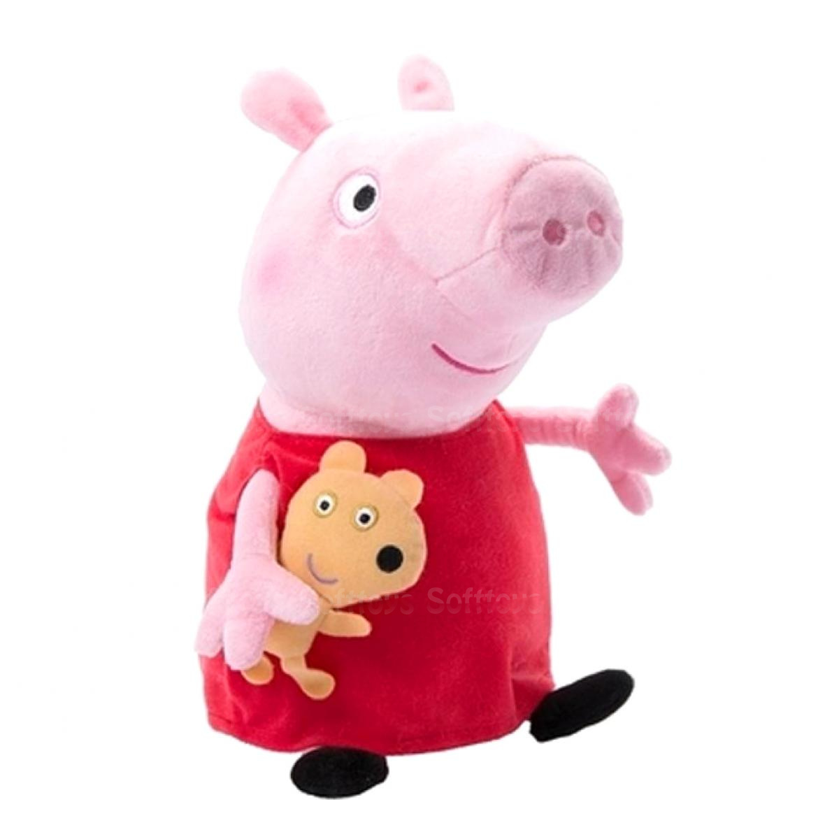 Мягкая игрушка (PeppaPig) Свинка Пеппа с игрушкой