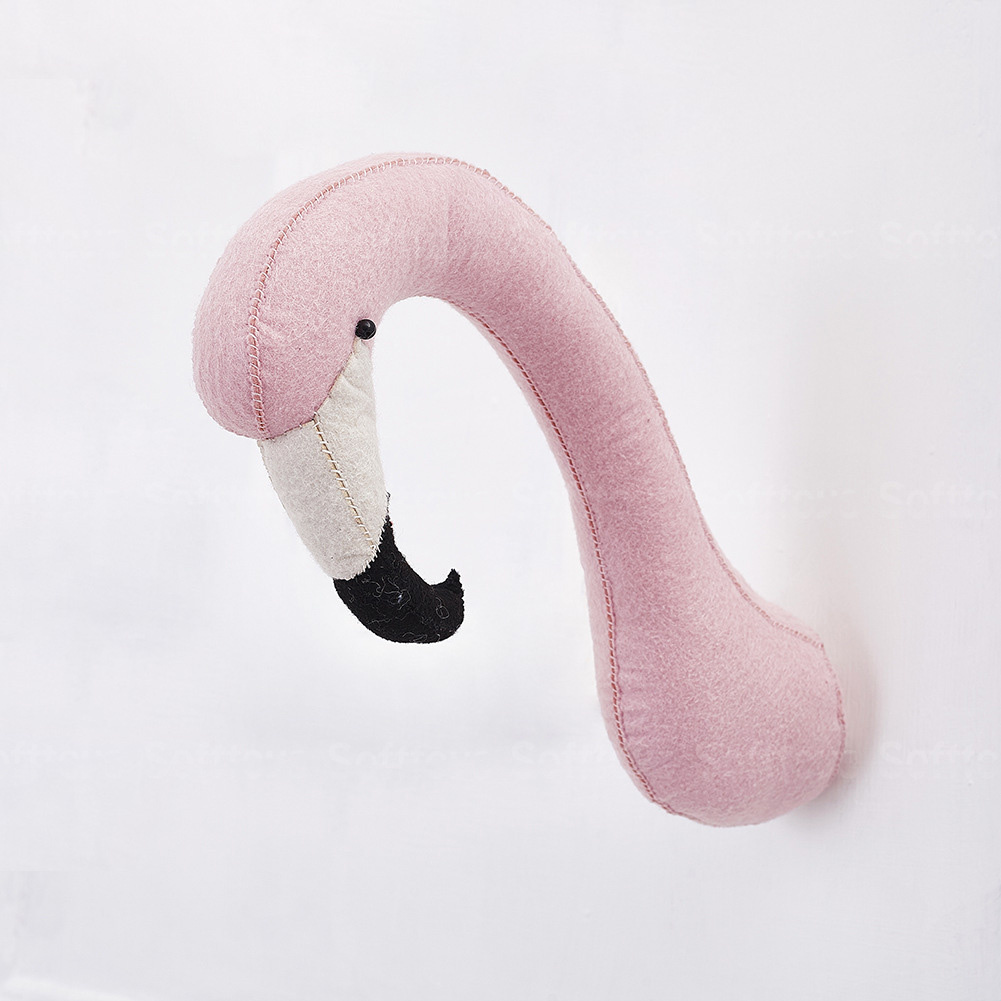 Мягкая игрушка- украшение Фламинго