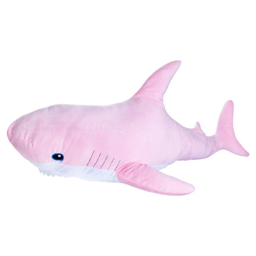 Мягкая игрушка Акула 98см Pink