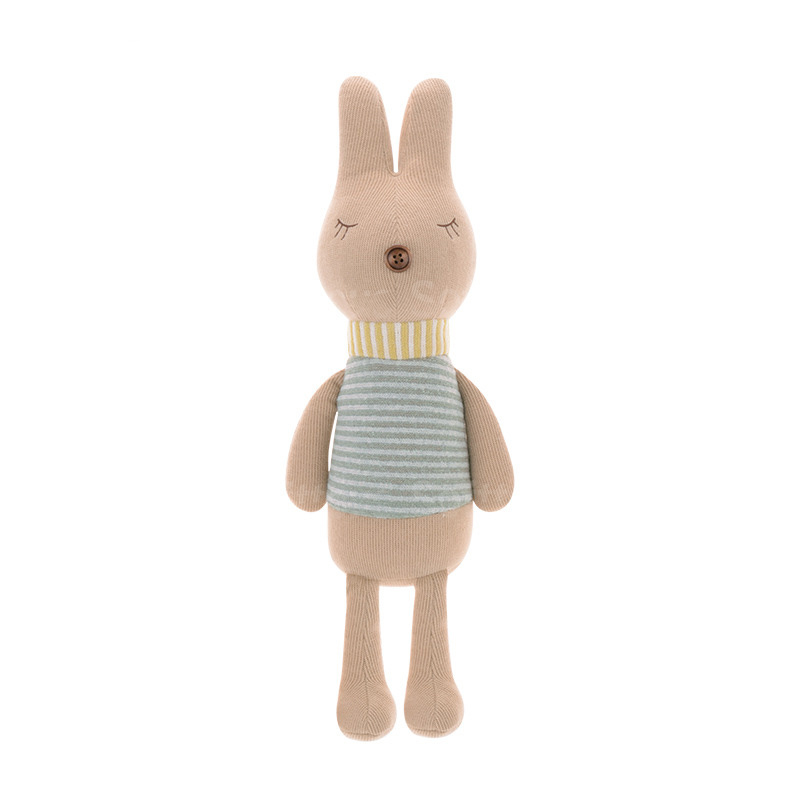 Мягкая игрушка Кролик Brown striped