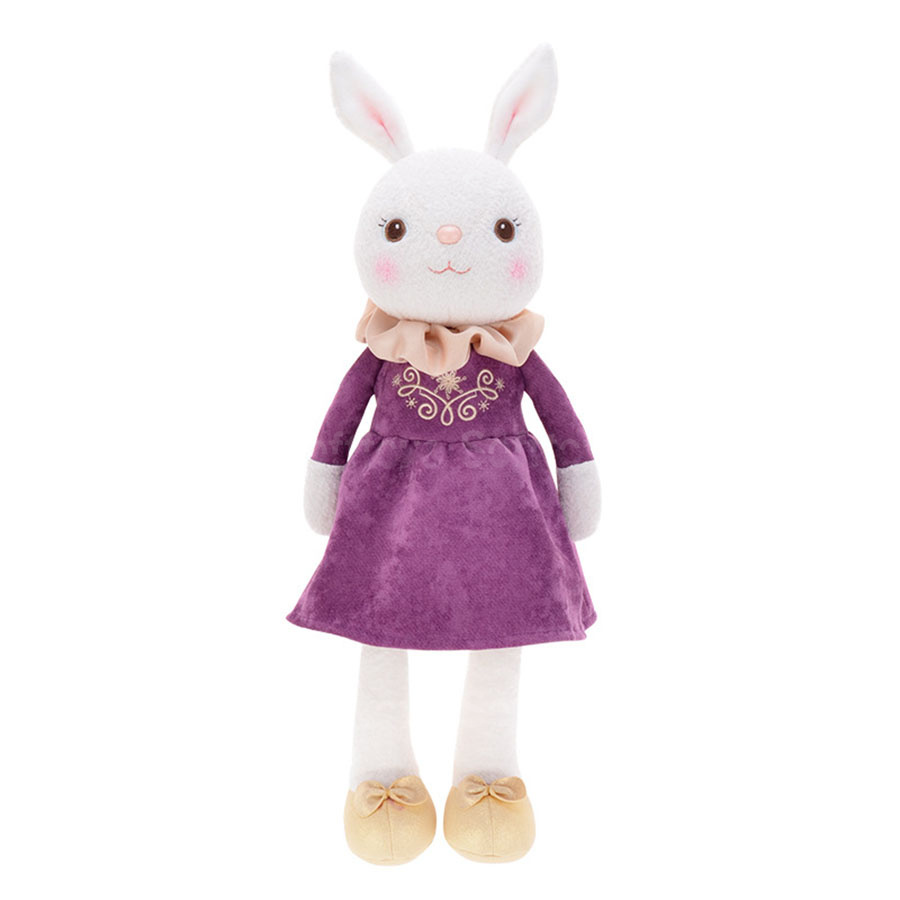 Мягкая игрушка Зайчик Tiramitu Violet Dress