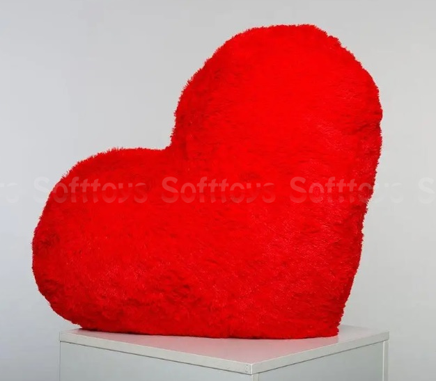 Мягкая игрушка-подушка Сердце RED 50см