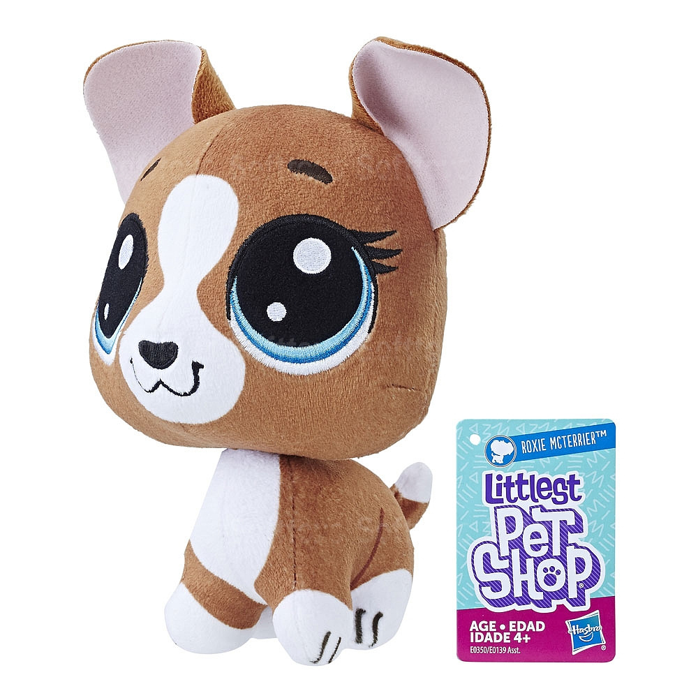 Плюшевый пет с качающейся головой (Littlest Pet Shop) ROXIE MCTERRIER