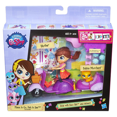 Блайс на скутере Littlest Pet Shop