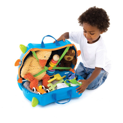Детский дорожный чемоданчик Trunki Terrance (Голубой Транки)