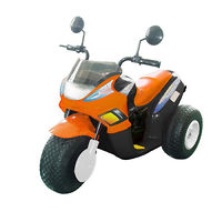 Детский электромотоцикл Jet Runner SPACE-12V оранжевый