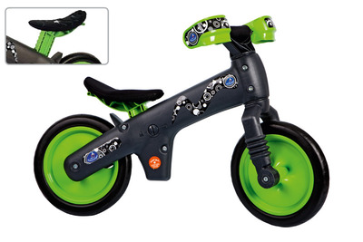 Детский велосипед (беговел) Bellelli B-Bip Pl обучающий зеленый