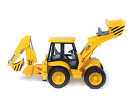 Погрузчик с экскаватором JCB 4CX 1:16