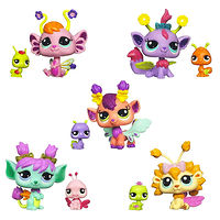 Игровой набор Зверюшка - фея с другом Littlest Pet Shop