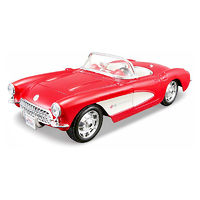 Chevrolet Corvette 1957 года Сборная модель 1:24