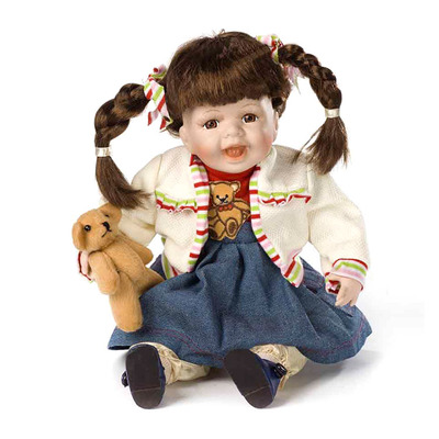 Кукла фарфоровая Бонни Сандерс 35 см