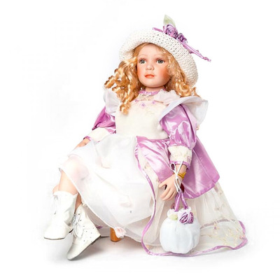 Кукла фарфоровая Линда Этингер 73 см