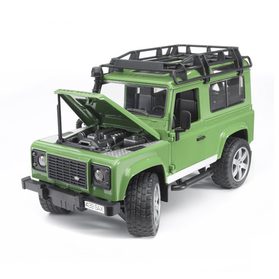 Bruder Игрушка Джип Land Rover Defender (1:16) - модель автомобиля