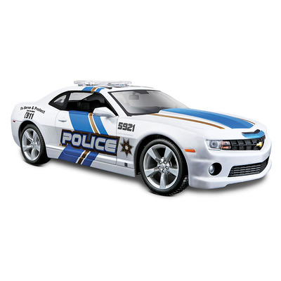 Chevrolet Camaro SS RS Police 2010 года (1:24) масштабная модель