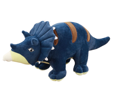 Мягкая игрушка Динозавр Triceratops Blue