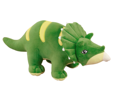 Мягкая игрушка Динозавр Triceratops Green