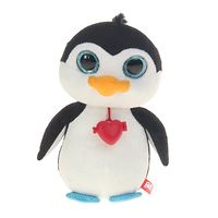 Мягкая игрушка Глазастик Пингвин с кулоном 22 см