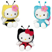 Игрушка Hello Kitty в костюме насекомых 15 см