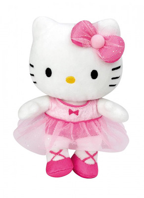 Мягкая игрушка Hello Kitty балерина 15 см