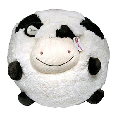 Мягкая игрушка Корова-шарик 13 см