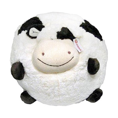 Мягкая игрушка Корова-шарик 18 см