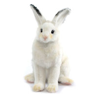 Мягкая игрушка Кролик белый сидящий 53 см