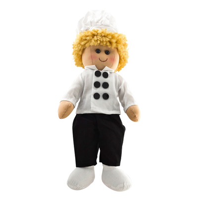 Мягкая игрушка Кукла шеф-повар 40 см