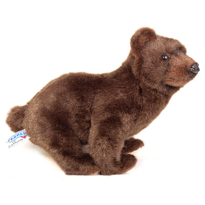 Мягкая игрушка Медведь коричневый 20 см
