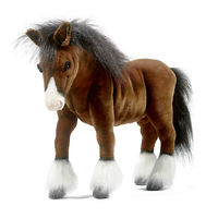 Мягкая игрушка Шотландский конь 50 см
