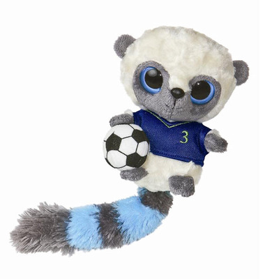 Мягкая игрушка Yoohoo Футболист синяя футболка 12 см