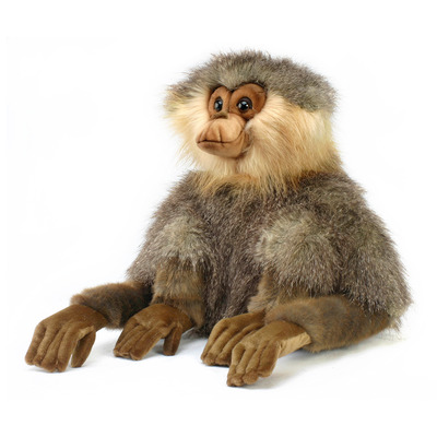 Мягкая игрушка обезьяна Гиббон сидящий 30 см