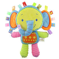 Мягкая игрушка-погремушка Слоненок