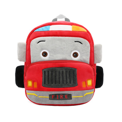 Мягкая игрушка-рюкзак Пожарная Машинка