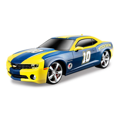 Игрушка Chevrolet Camaro SS RS 2010 года (1:24) жёлтый (81217) радиоуправляемая модель