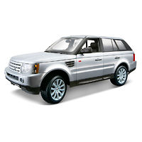 Range Rover Sport silver модель 1:18