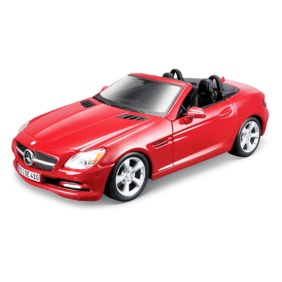 Игрушка Mercedes-Benz CLK (1:24) красный сборная модель