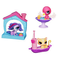 Зверюшка с механизмом и аксессуаром Littlest Pet Shop (7 видов)