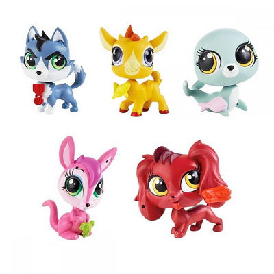 Зверюшка с украшением Littlest Pet Shop (5 видов)